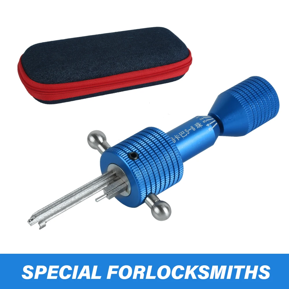 Professional KABA MUL-78 Key Decoder Tool Positive Groove AB Positioning One-Character Locksmith Tool Lock Opening Tool image 3