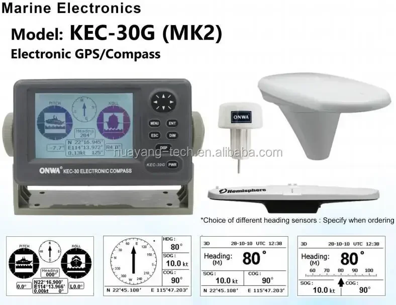 KEC-30G MK2 ONWA Electronic Fluxgate Compass