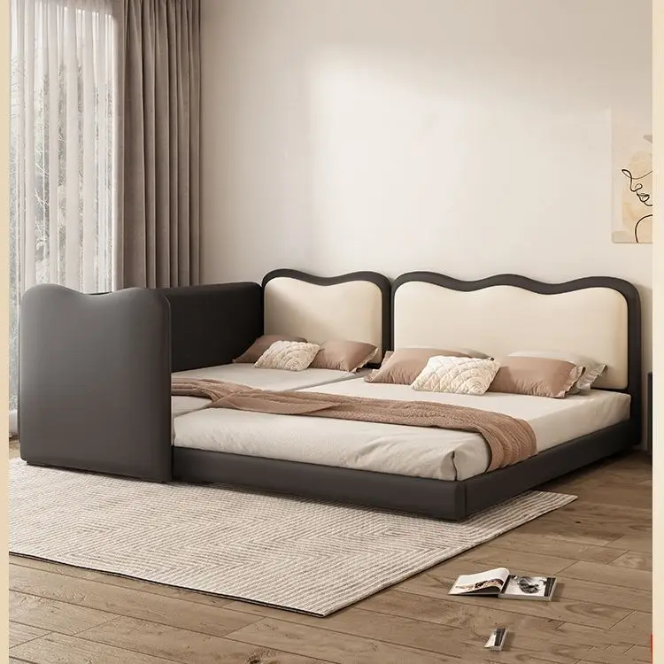 Double  Master bedroom Queen  Parent-child bed Tatami bed Splicing