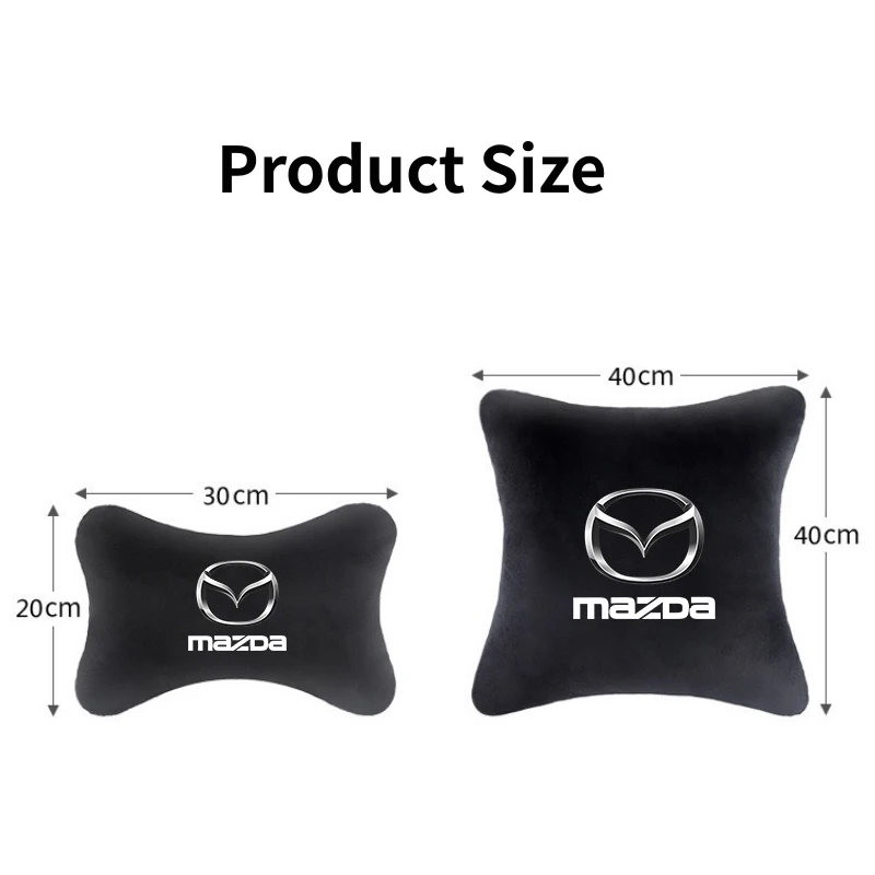 Picture 6: Car Neck Pillow Seat Headrest Lumbar Spine Protectio Throw pillow for Mazda Atenza Cx9 Cx7 Cx5 Rx8 Rx7 Mx5 Speed Axela CX30 CX3