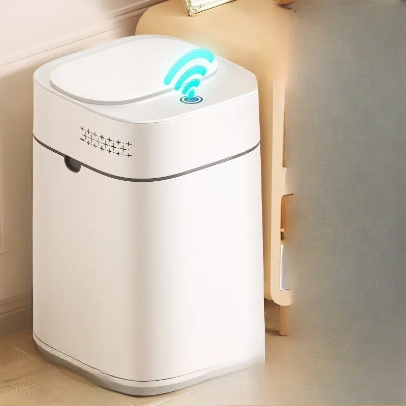 

Intelligent sensor trash can, high value for home use, light luxury, high-end and large capacity