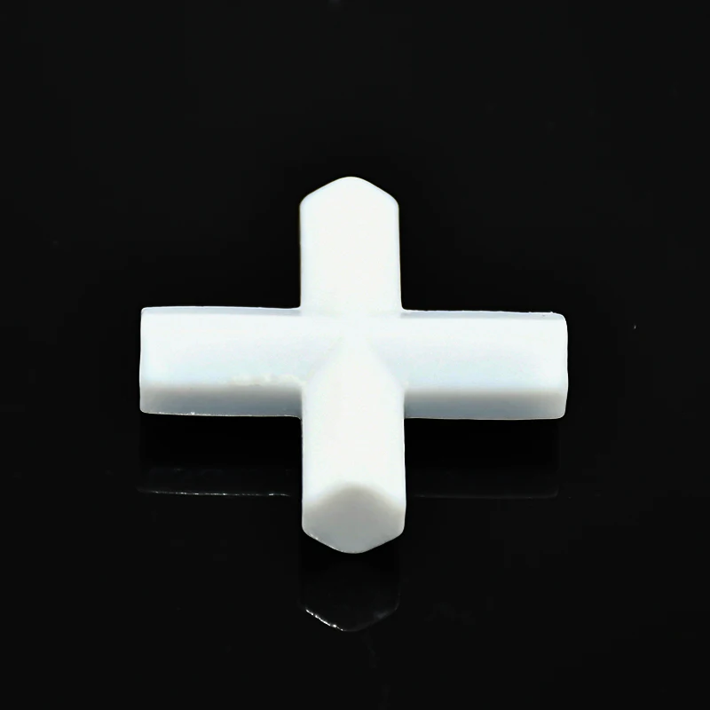 PTFE Magnet Rührer Bar Rühren Mixer PTFE Kreuz Form Rühren Bars 10 20 25 30 mm Weiß Spin Bars 1 pc