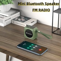 SANSUI U3 Portable FM Radio MP3 Walkman TF/USB Bluetooth Wireless Speaker Outdoor Sports Mini Digital Song Ordering Machine