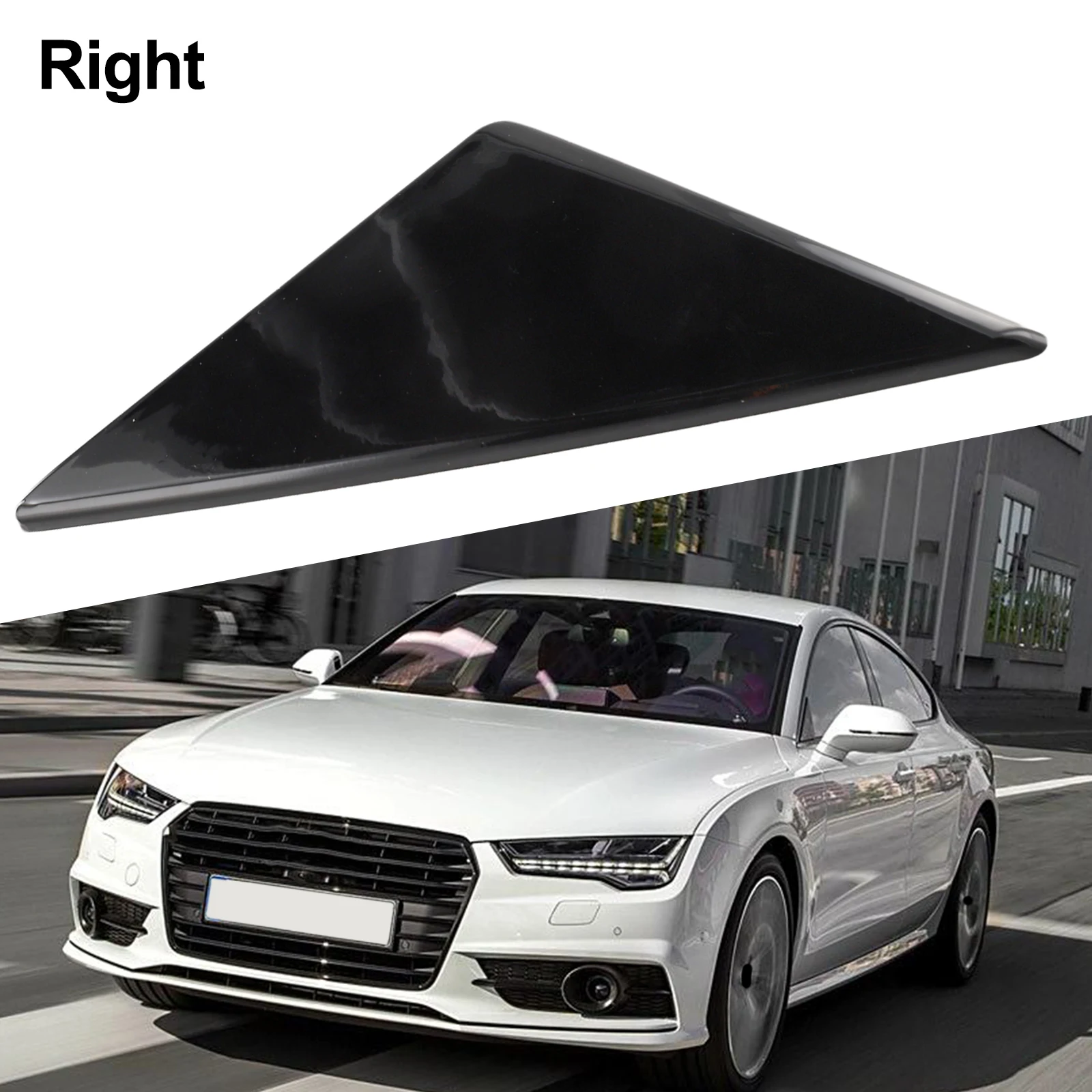 

Угловая накладка на зеркало, треугольная крышка, замена автомобиля, деталь накладки автомобиля, одна деталь, прямая замена