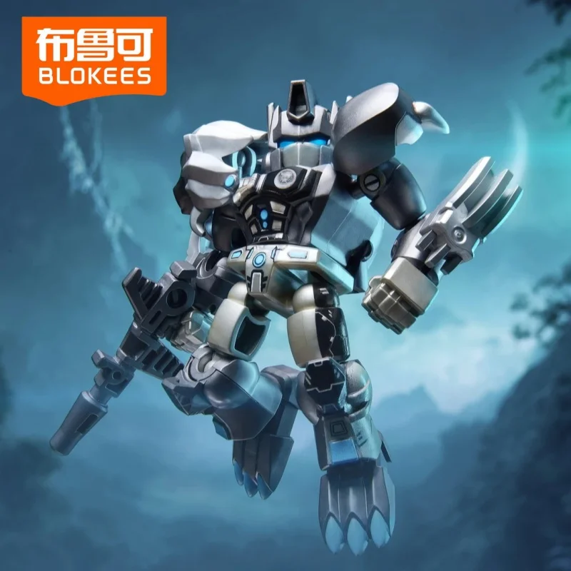 Genuine Blokees New Transformers Vol 7 Defender Star Edition Blind Box Pocket Collectible Action Figure Adult Collection Gift