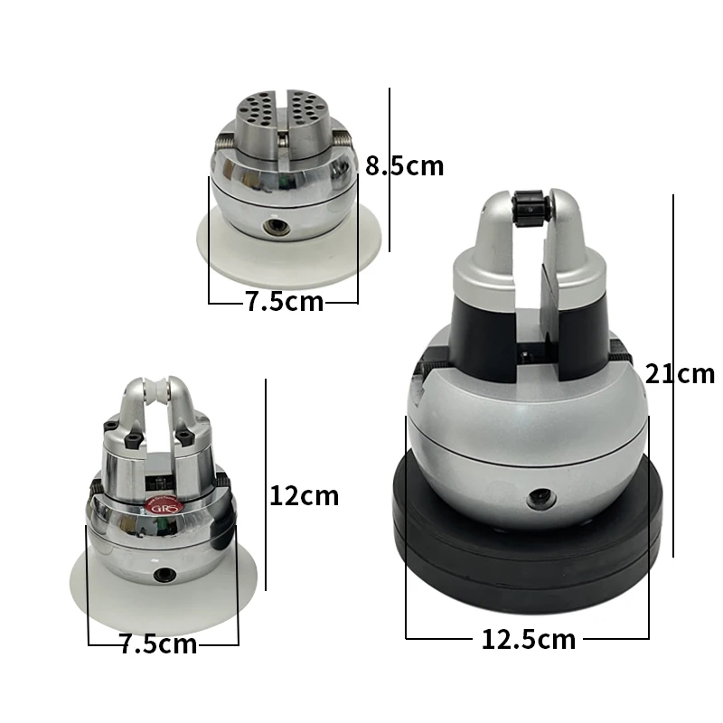 Imagem -06 - Mini Gravura Bola Vise Conjunto Completo Equipamento de Jóias Diamante Pedra Bloco Anel Ferramentas de Entalha Ajustável a b c