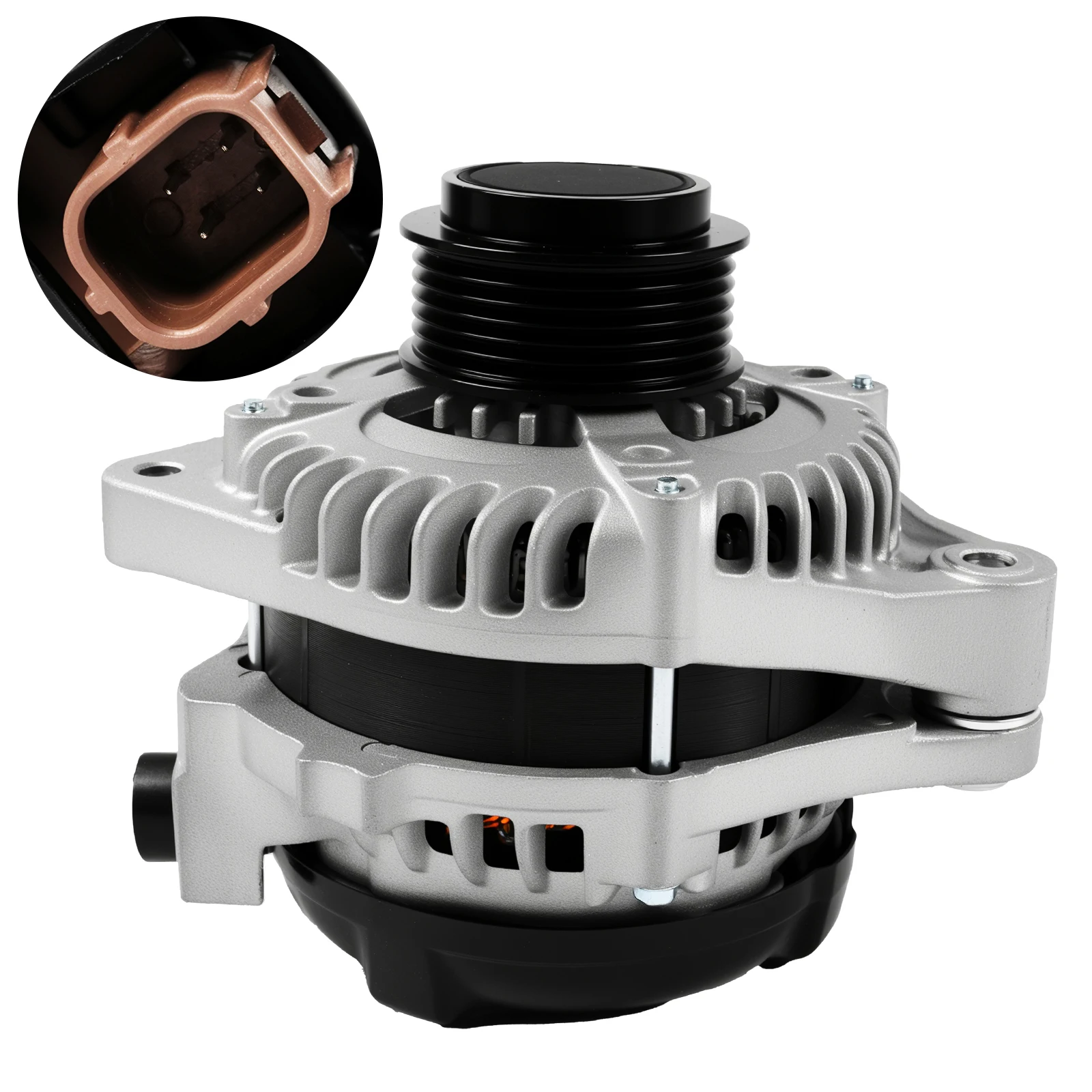 130A/6PK Alternator For Honda  Odyssey  2014~2017  Car Engine Accessories Replacement Parts US Warehouse Replace OE 1042118520 11775 11775N 11775R 31100RV0A11 31100RV0A11RM