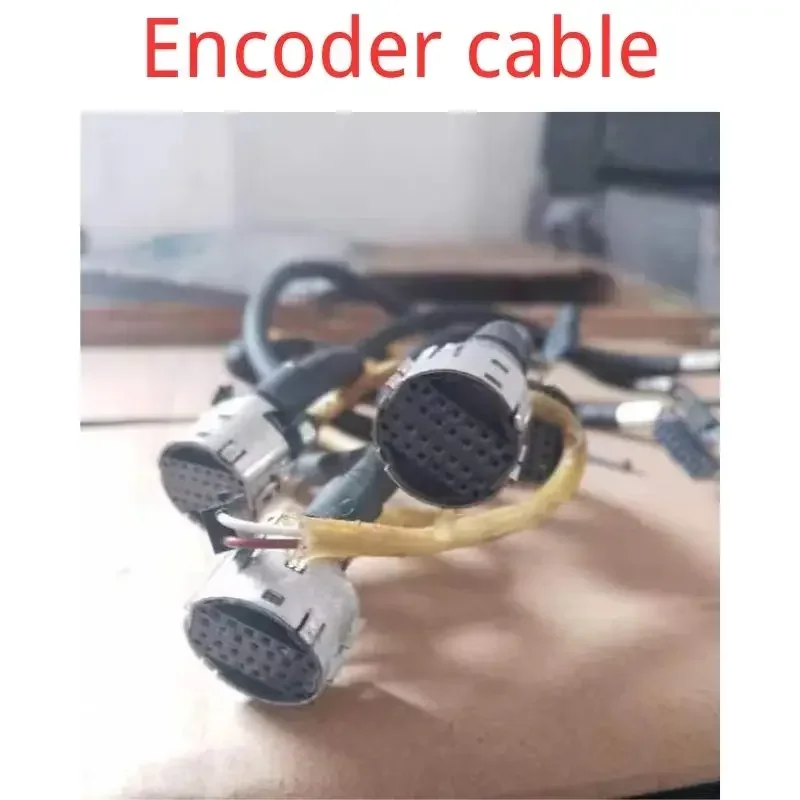 second hand test ok real  SMI20 drive link encoder cable 14-pin