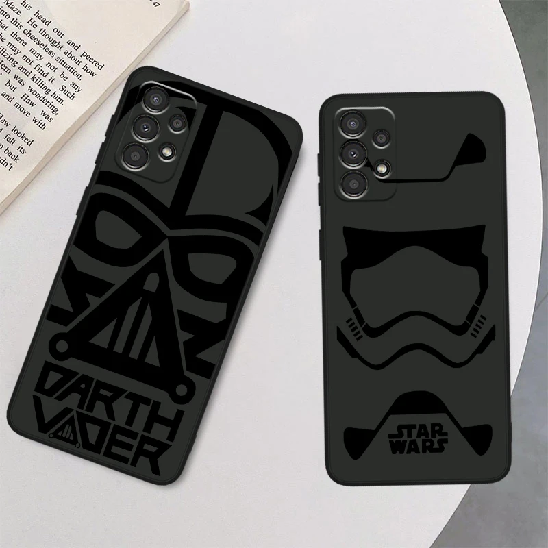 S-tar W-ars Samurai For Samsung A90 A80 A70S A60 A50S A40 A30S A20E A20S A10S Silicone Black Phone Case