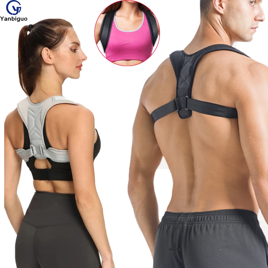 Upper Back Support Posture Band Braces Clavicle As Support Back Straightener Shoulder For Men And Women，Improve Your Posture