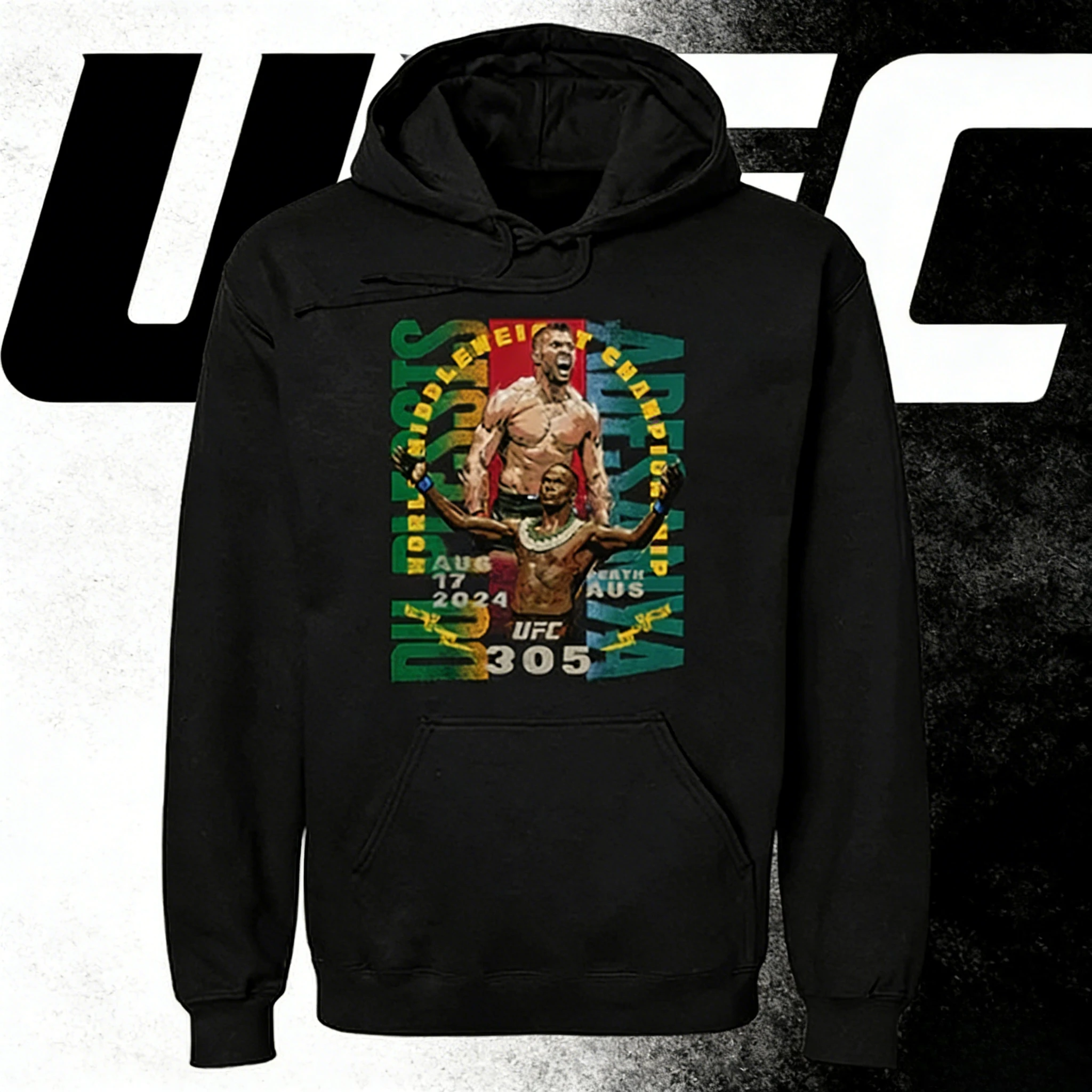 

Тема UFC Ian Gary 2025-26, осенне-зимняя толстовка из чистого хлопка, 100% свободная повседневная модная трендовая толстовка, подходит для мужчин и женщин