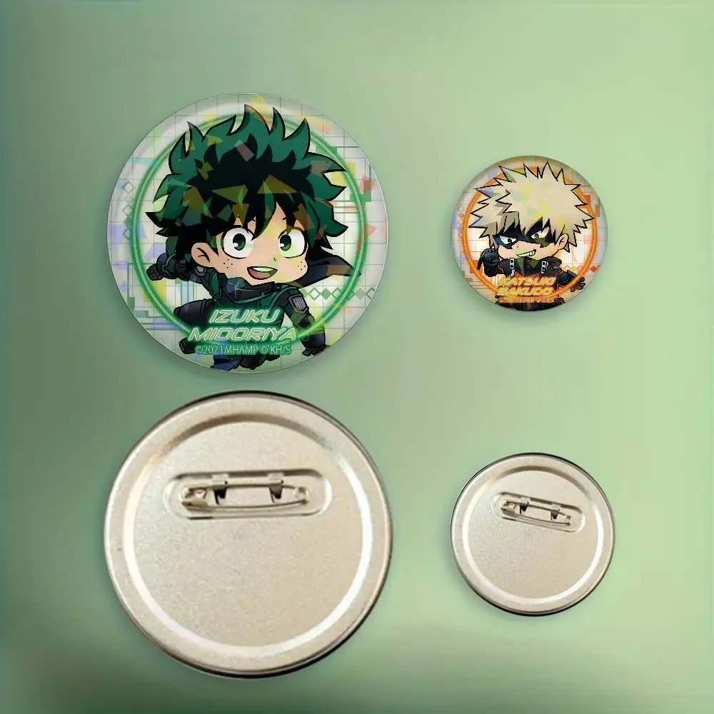 Anime My Hero A-academia Enamel Pin Clothing Bag Accessories Brooch Cartoon Science Fiction Badge Gift