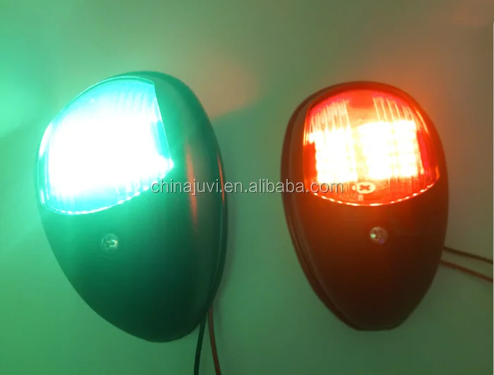 12v Waterproof Marine Signal Lamp Port And Starboard Boat Accessory Led Navigation Light Stern Light For Yacht