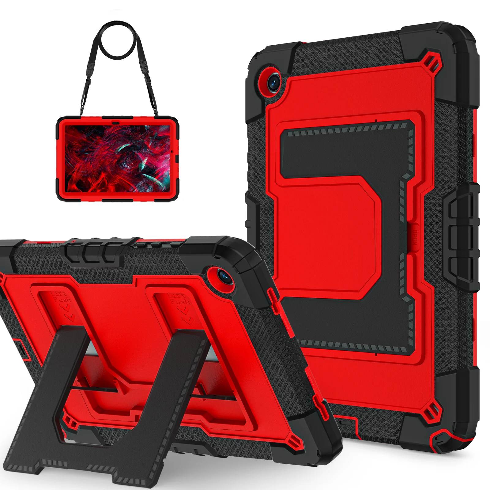 

For Samsung Galaxy Tab A11+ A9+ A9 A11 Plus 11 inch 2025 Case Shockproof Tablet Cover for Tab A9 A11 8.7" SM-X130 Funda Capa