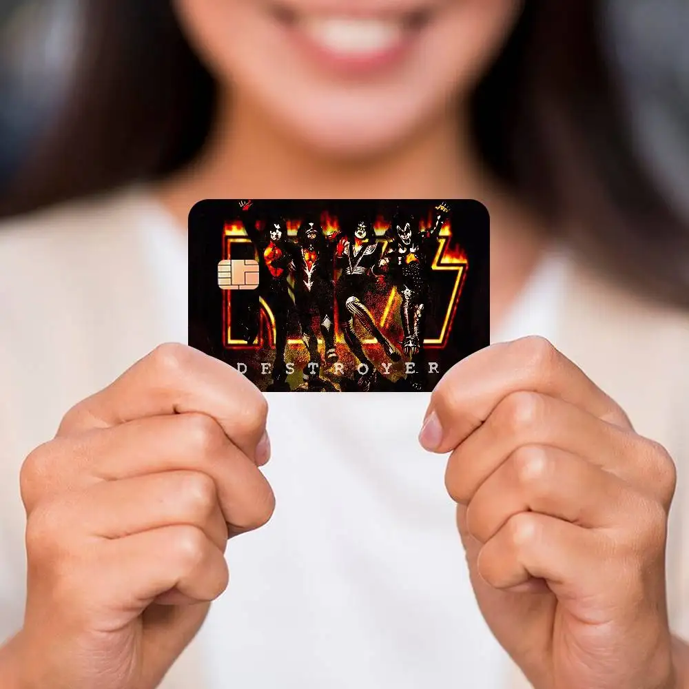 K-KISS Band Anime Young Creidt Card Debit Card Sticker Film Case Front Tape For Small Big Chip No Chip view 6
