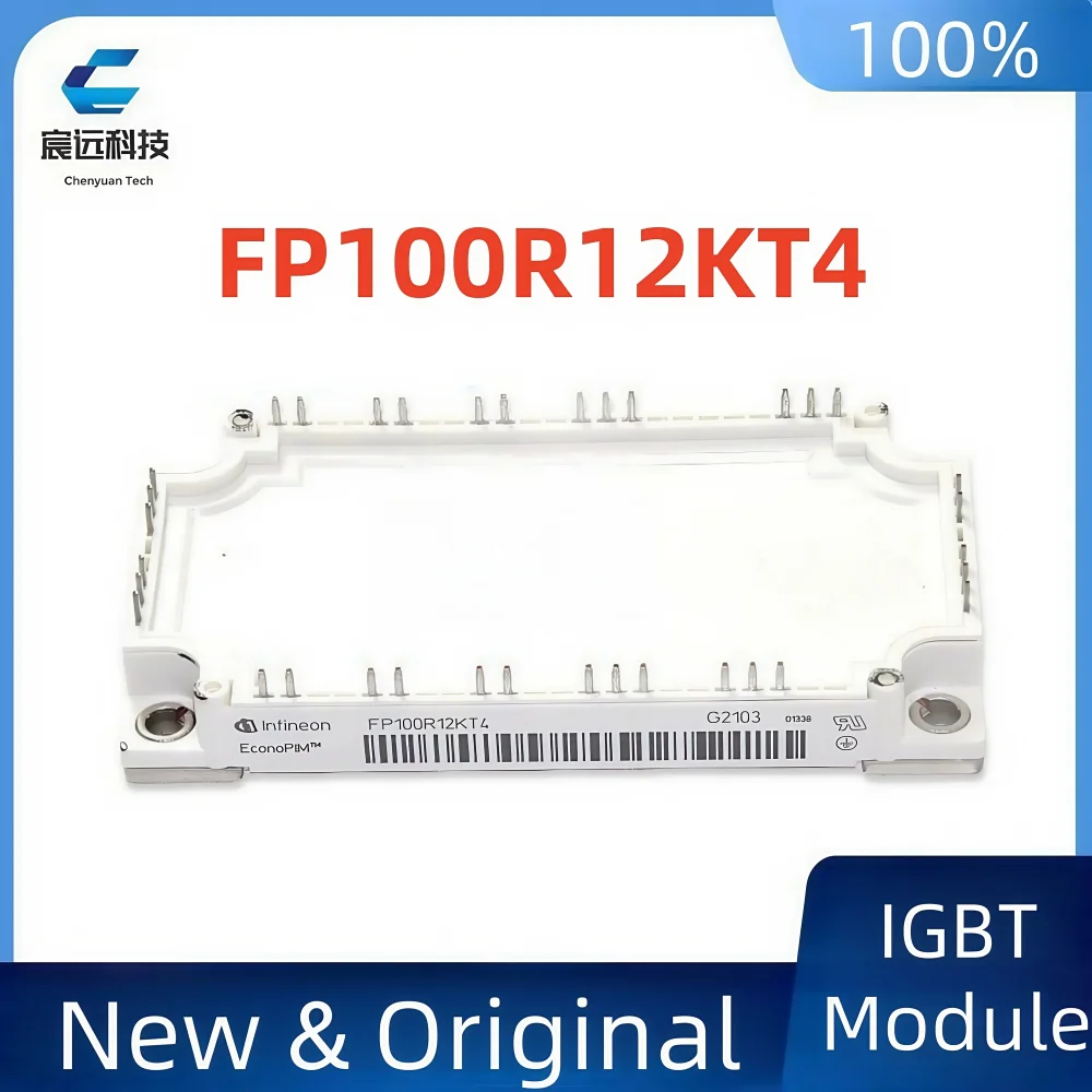 

FP100R12KT4 New Original IGBT Power Module 1200V 100A 515W Infineon IGBT Module FP 100R12KT4 FP100R12KT4 FP100R12KT4BOSA1