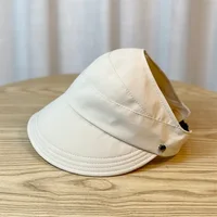 Foldable Women's Sun Hat with Wide Brim and Breathable Top - Perfectfor Ponytails - Image 4