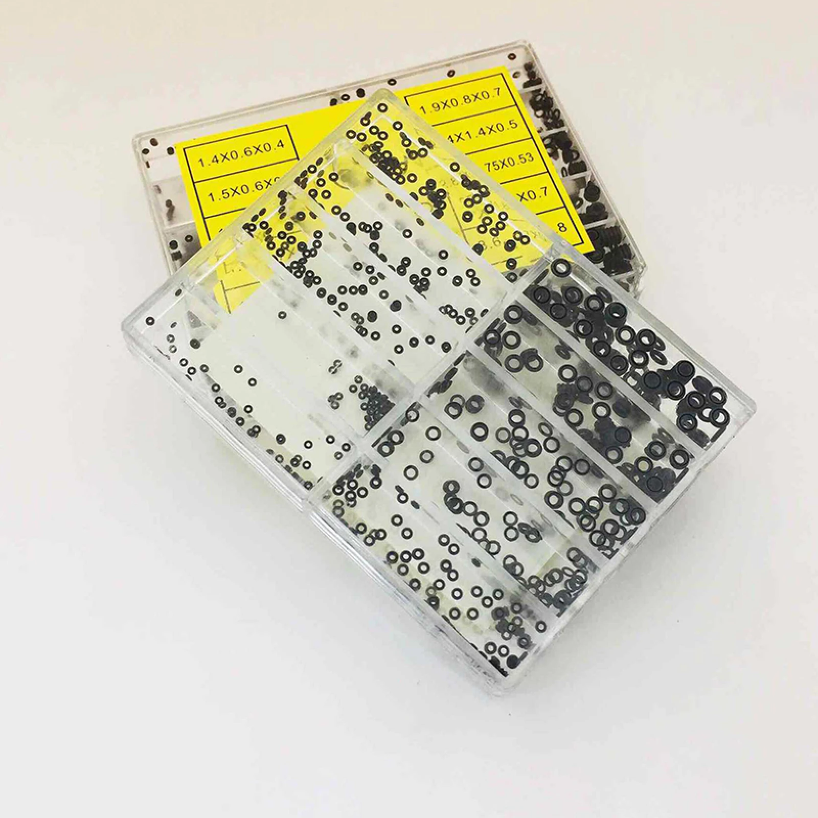 10 SizeMini Rondella di Gomma O-Ring Corona di Orologio Orologi Impermeabili Guarnizioni O-Ring Guarnizioni Parte Strumenti di Riparazione Orologio Accessorio