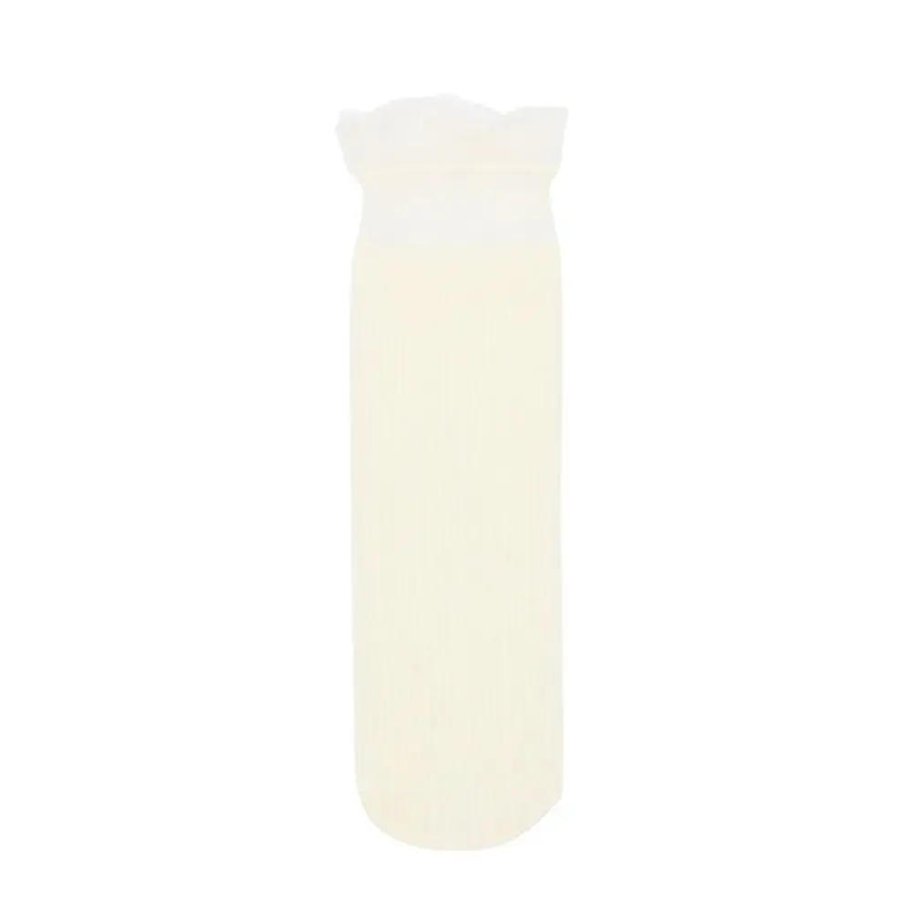 Kawaii Lolita Summer Women Socks Ultra-thin Hollow Out Transparent Mesh Socks Elastic Princess Tulle Sock For Female Ladies