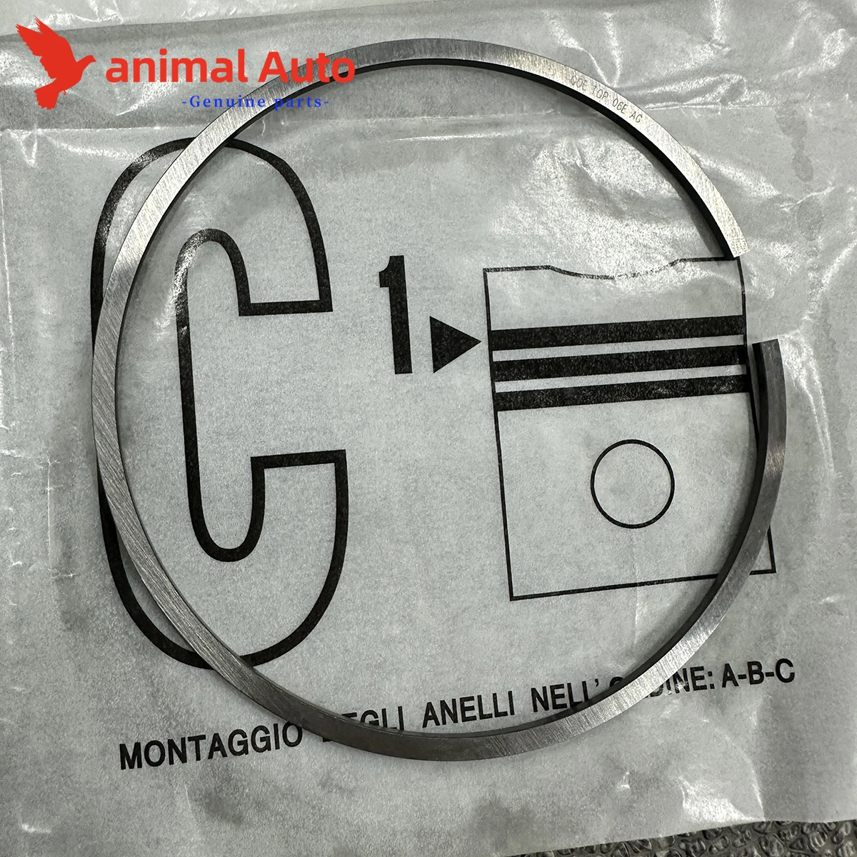 مجموعة حلقات المكبس (4) لسيارة جاكوار لاند روفر رينج روفر 2.0L I4 ديزل AJ200D #4