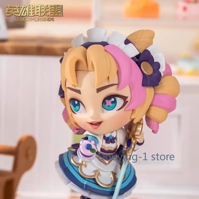 

В наличии, League of Legends LOL Coffee Sweetheart Gwen Regular Edition & Vanilla Cream Голографическая статуя Украшение