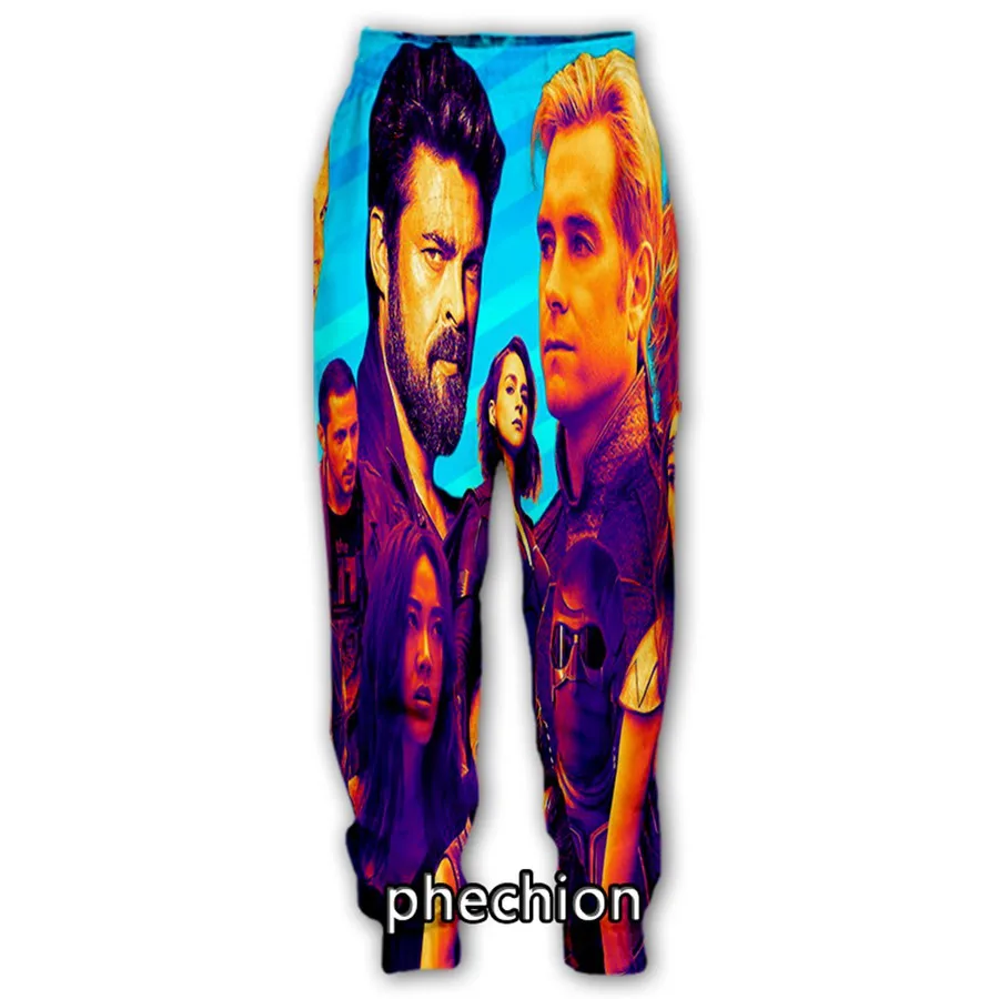 phechion New Men/Women 3D Printed TV Series The BoysCasual Streetwear Men Loose Sporting Long Trousers K204