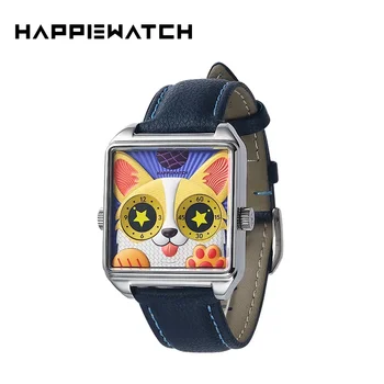 HappieWatch corgi Shrek Fashion Small Monster Wristwatch Quartz Watch Small Design Birthday Gift