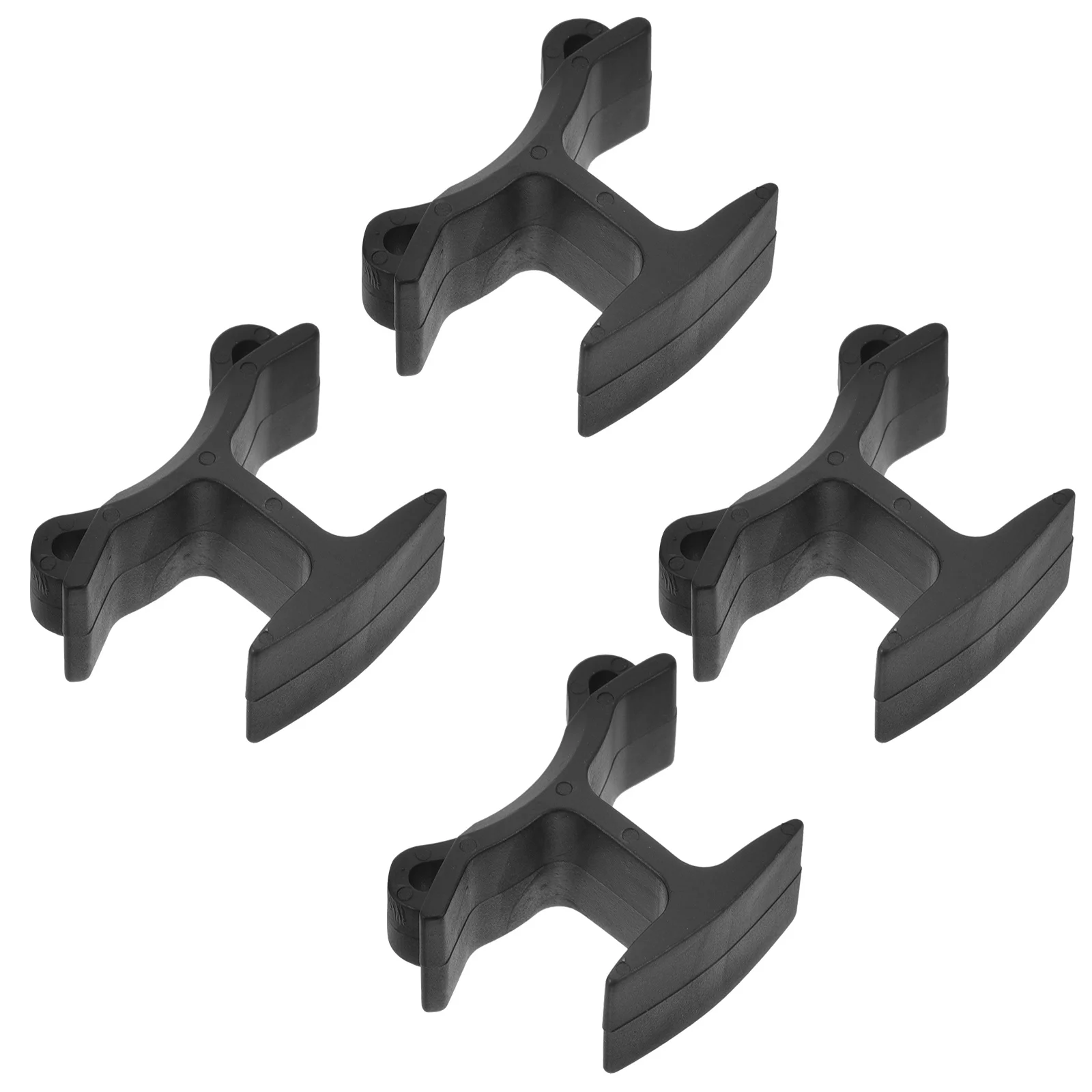 

4Pcs Finger Whistle Referee Clips Plastic Durable Trainer Linesmen Accessory Sports Whistle Holder Outdoor Safety Tool