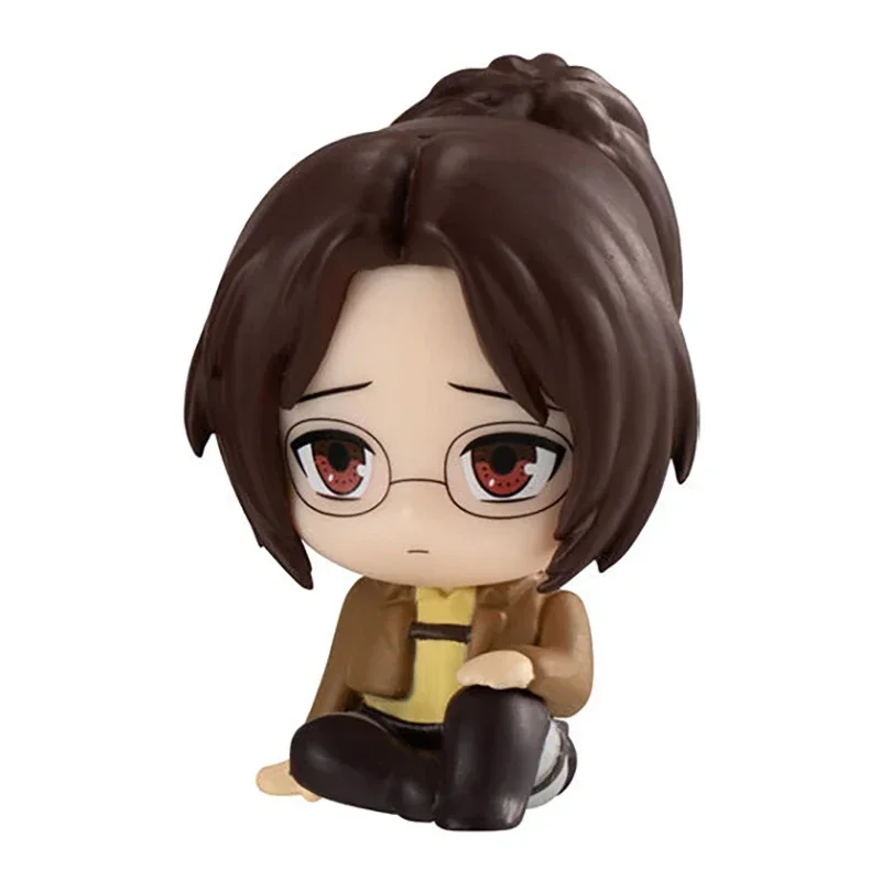 BANDAI Attack on Titan figure Waiting series 2 capsule toys Levi Eren Mikasa Armin figure anime Brand new genuine hot anime