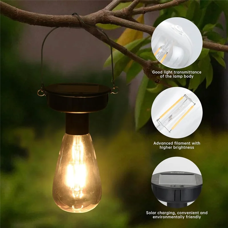 

A76K 4 Pack Replacement Solar Light Tops Outdoor Lantern Solar Light Parts For DIY Outdoor Lanterns Waterproof Solar Replacement