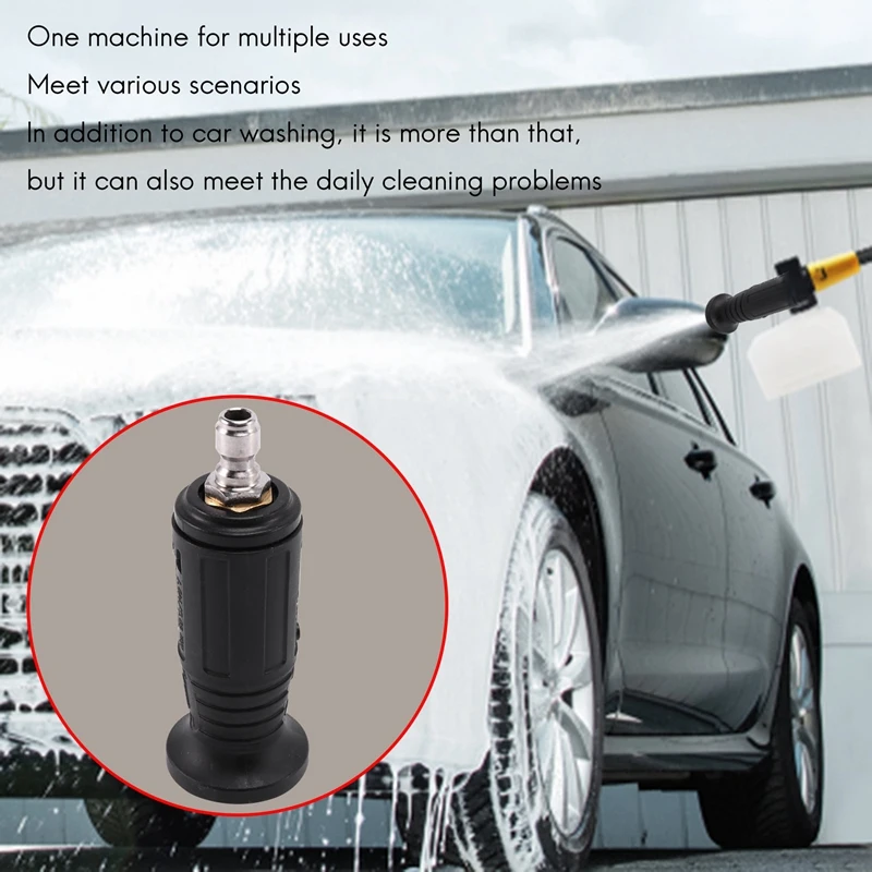 Auto Tool Adjustable High Pressure Washer Nozzle Tips,Variable Spray Pattern, 1/4Inch Quick Connect Plug,3000 Psi Car Washing