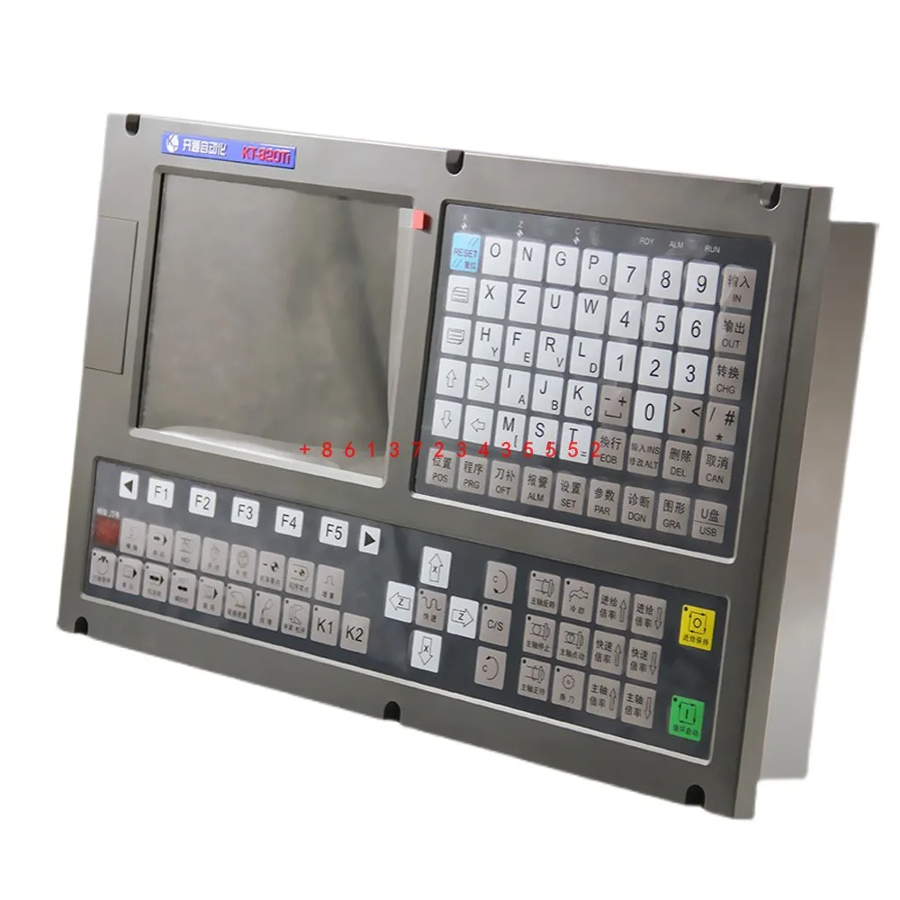 CNC KT820 CNC 시스템, KT820Ti 2 축 선반 CNC 시스템, 일반 선반 변형 GSK980TDb 980TD