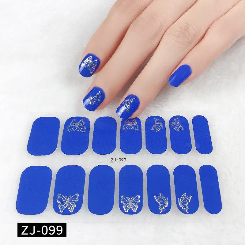 MEBIS ملصقات الأظافر NoBake جل مسمار الفن ملصق مقاوم للماء وطويل الأمد ثلاثية الأبعاد مسمار ملصق ملصق للإزالة ارتداء الأظافر النفط