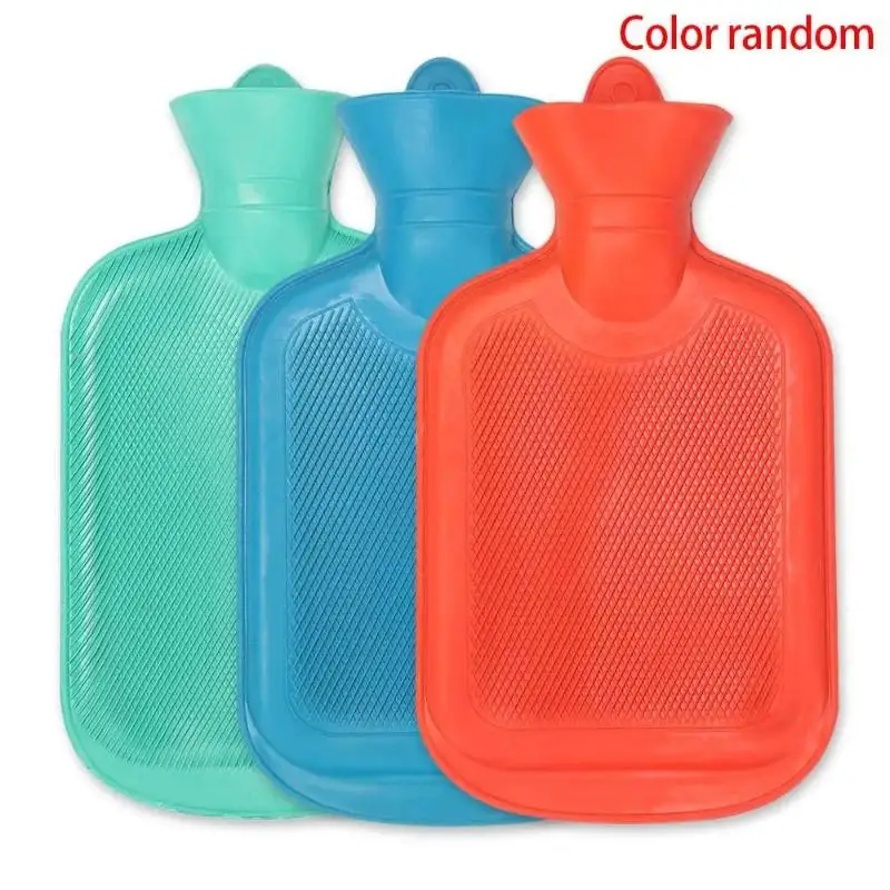 【CC】Thick Rubber Hot Water Bag Leak Proof Long Heat Retention For Winter Warming Pain Relief Home Use Home Warming Bag