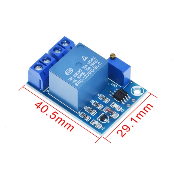 12V Battery Undervoltage Management Relay Module Voltage Undervoltage Auto Recovery Load Failure Protection Switch