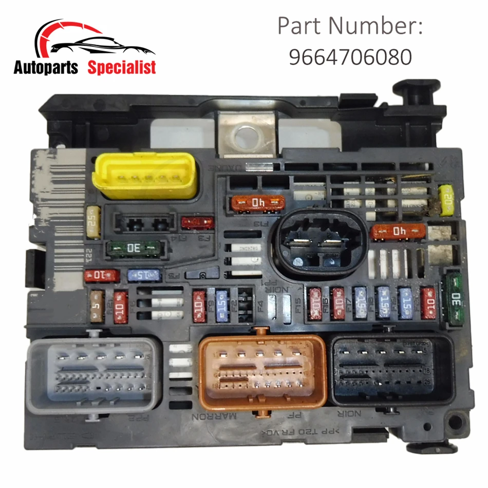 

9664706080 Fuse Box Control Unit BSM-R03 For CITROEN JUMPY FIAT SCUDO ULYSSE