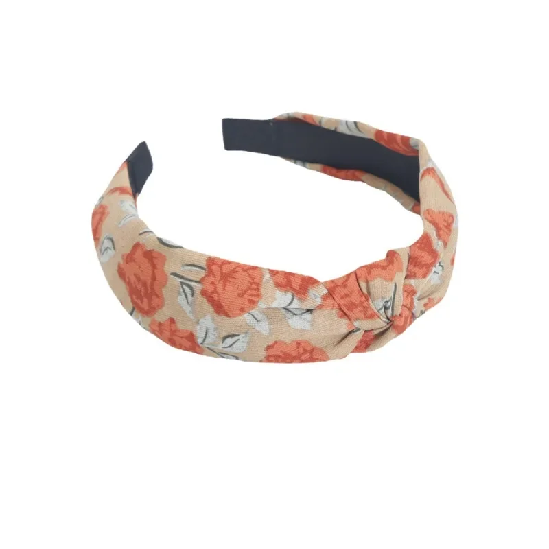 New Vintage Style Knotted Headband Stylish Printed Headband for Women  Hairpin Hair Accessories