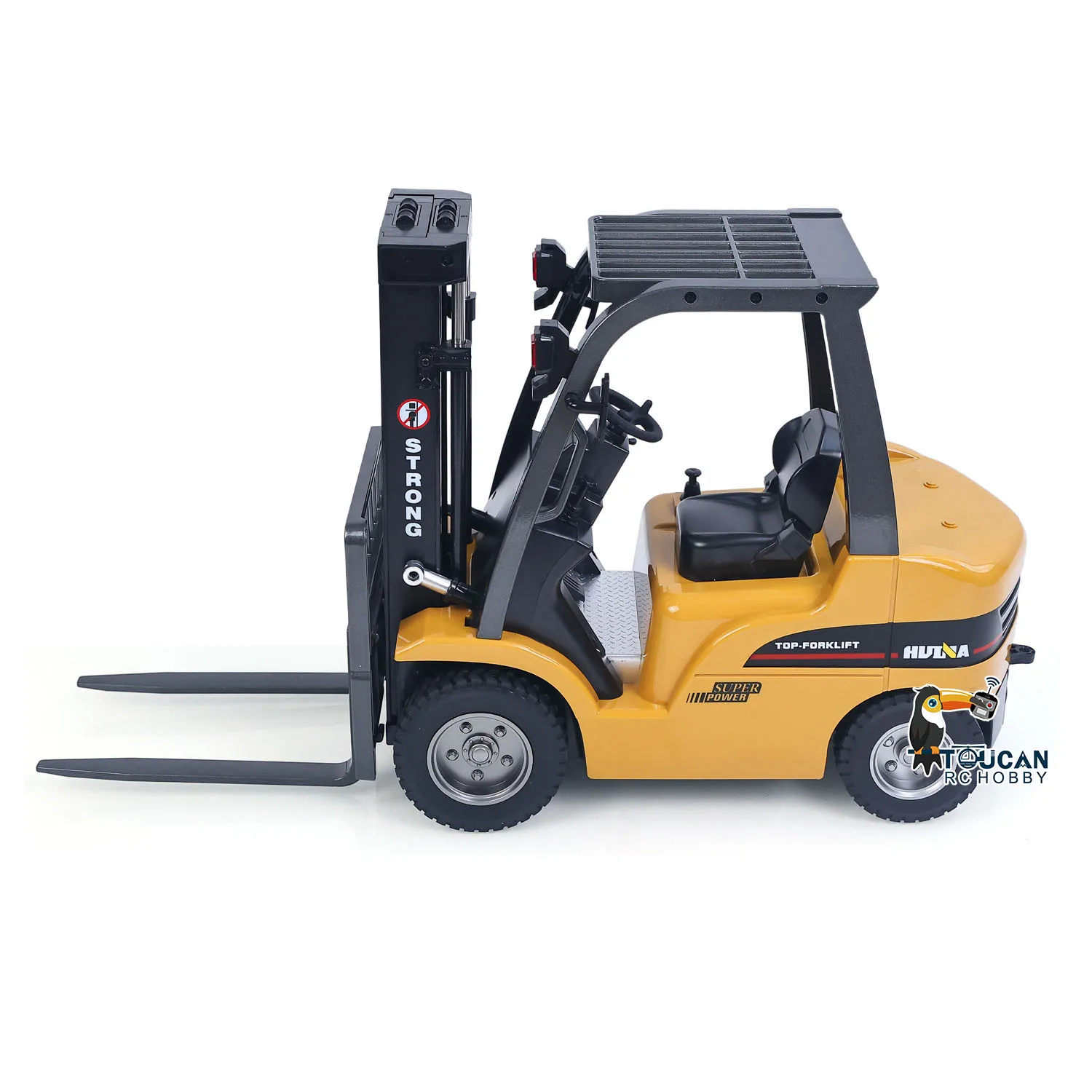 Neues HUINA 1577 1/14 RC Gabelstapler 14CH RTR Elektrisches Hebezeug mit Sound- und Lichteffekten Ferngesteuertes Fahrzeugmodell Geschenk – Detail 3