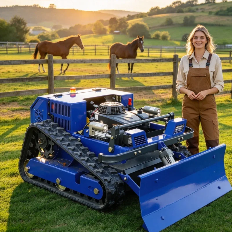 Customized Long-distance Control Remote Control Lawn Mower, Stable Wireless Long-endurance Control, Large-area Factory Lawn