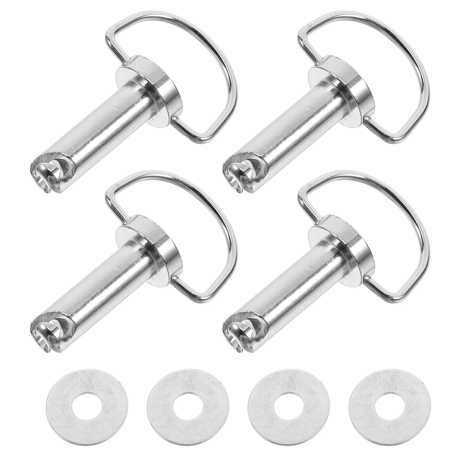 4 Sets Quick Release Screw Fasteners Saddlebag Mounting Hardware Pin Riding Locks Bolts Motorcycle Multifunction