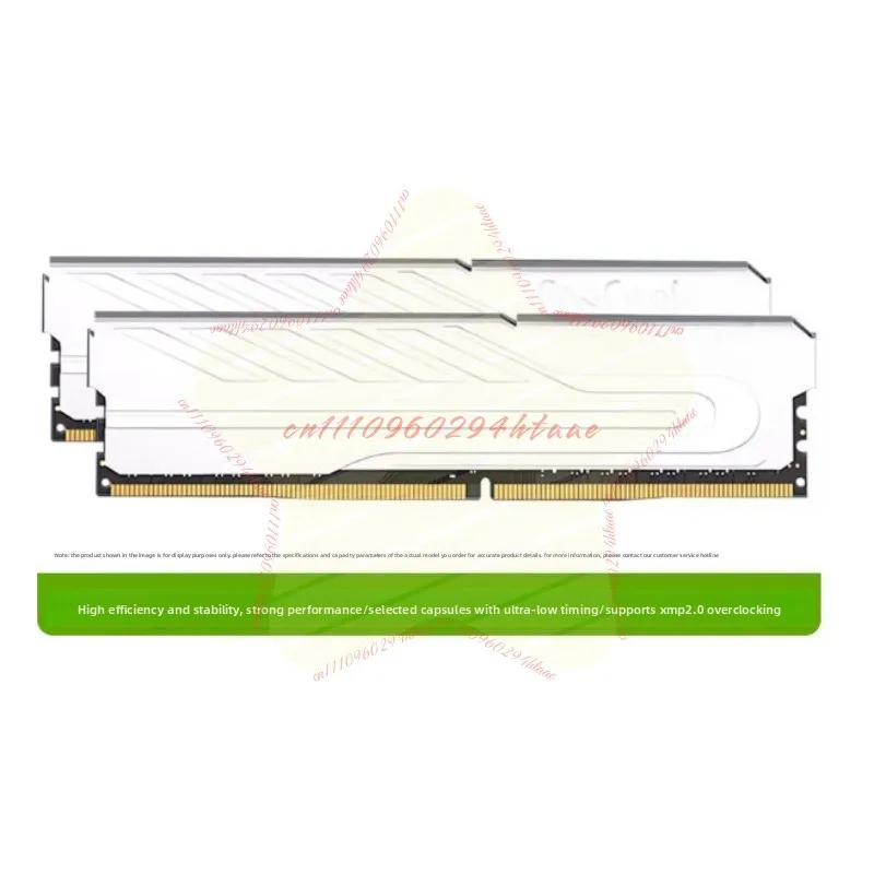 DDR5 RGB UDIMM Memory Stick, PC5 16GB/32GB, Frequency 6000MHz/6400MHz, Suitable for Desktop, White Version