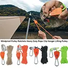 rope clip hanger ratchet