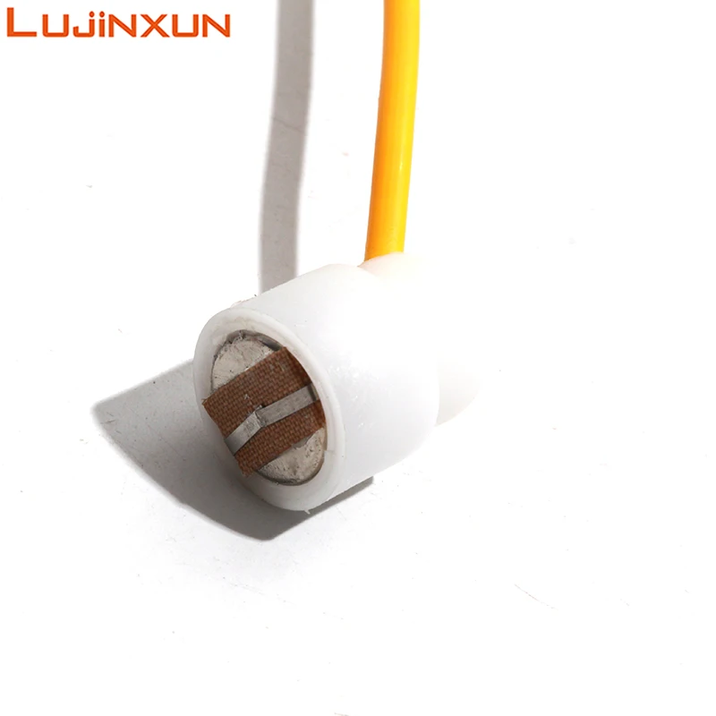 Lujinxun sonda termopar circular forte série magnética rolamento sonda de temperatura tipo k plug cabeça de medição 27x20mm