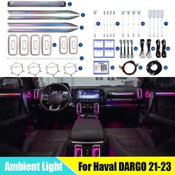 LED Ambient Light For Haval DARGO 2021-2023 Replacement Inter Door Decorative Atmosphere Lamp