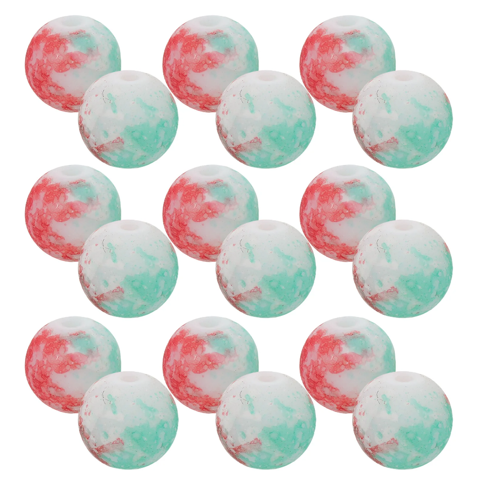 

250Pcs Round Glass Beads Vibrant Colors DIY Jewelry Crafting Smooth Surface Ideal for Beginners Professionals Bracelets