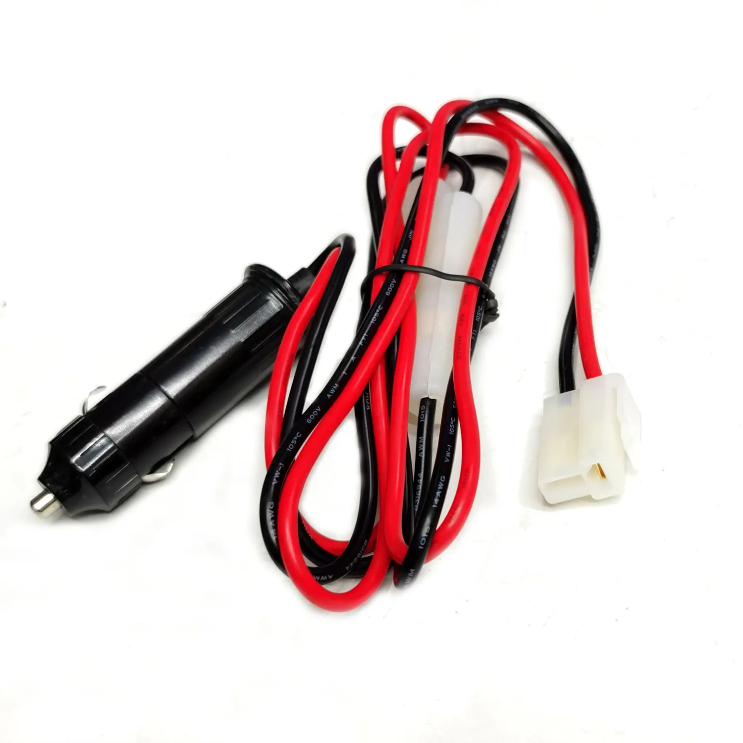 Car Radio 12V DC Power Cord Cable Cigarette lighter Plug for KENWOOD ICOM  YAESU FT-1802 FT-1907 FT-8900 Mobile Walkie Talkie