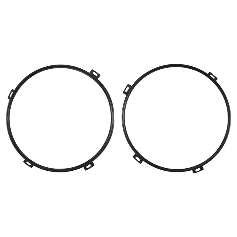 

2 шт. для Jeep Wrangler Jk Tj 07-17 7-дюймовая светодиодная фара с круглым кольцом, монтажный кронштейн для крепления фар, держатели ламп