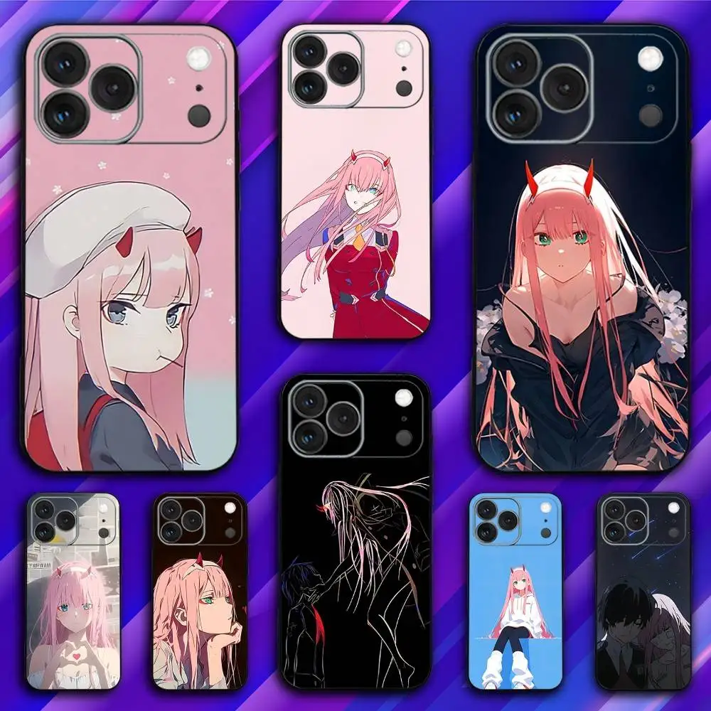 

Z-Zero Anime T-Two Phone Case For iPhone 17,16,15,14,13,12,11,Pro,Max,Plus,X,XS,SE4,E,Mini,Soft Black Case
