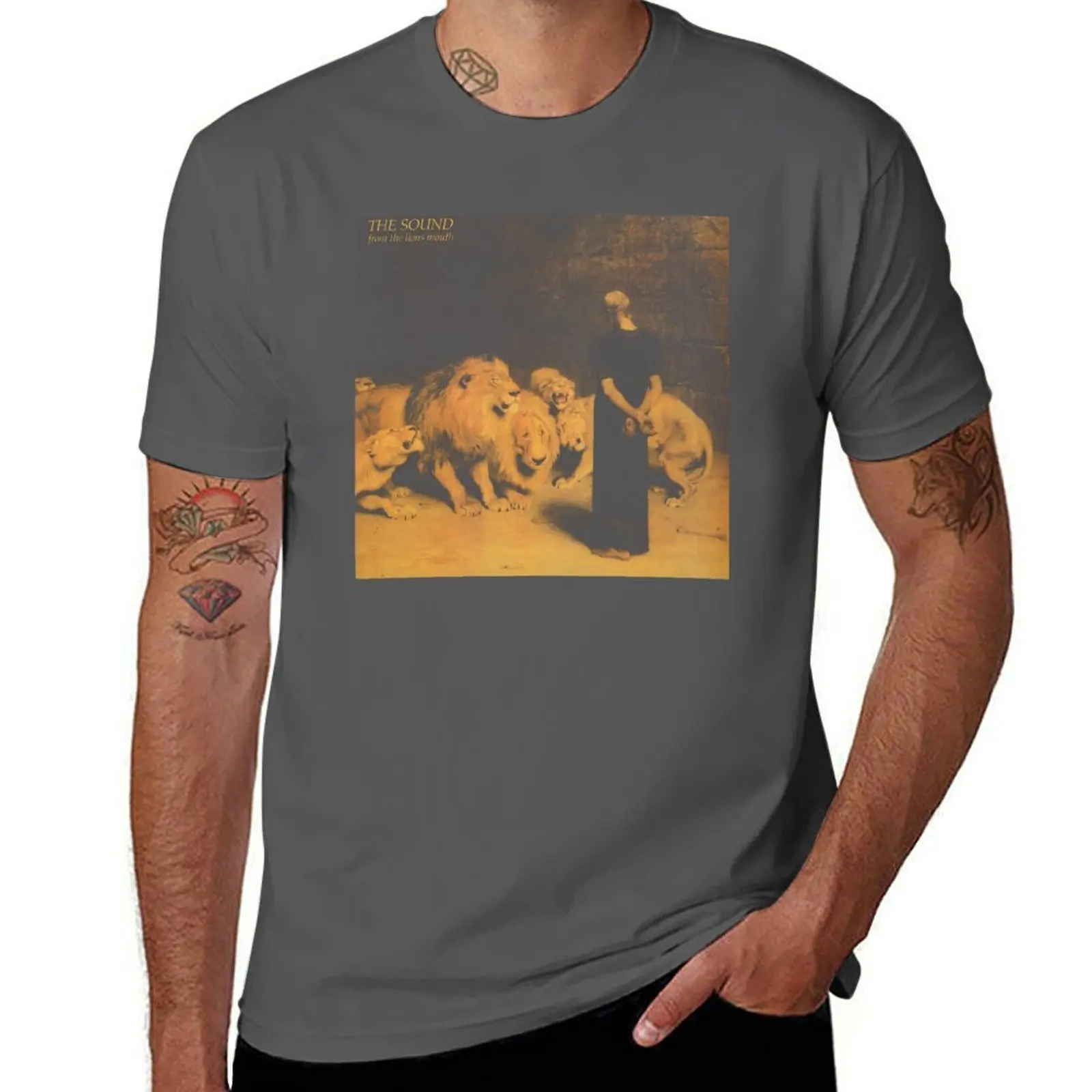 From the lion's mouth T-Shirt Creative Graphic Tee Shirt