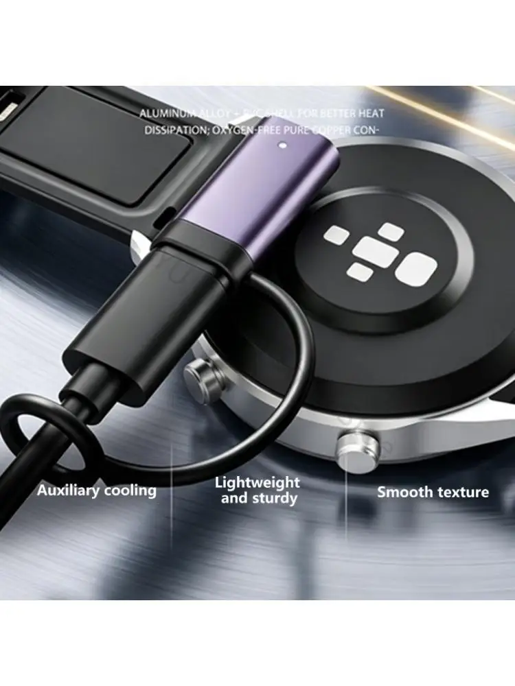 96BA Desk Backup Watch Power Connector with 2-Pin Face and USB Input